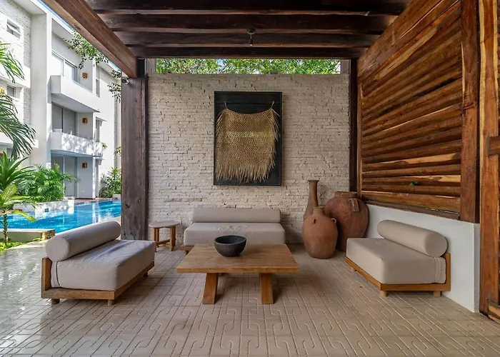 Hébergement de vacances Lux 2br With Jungle Views, Pool, Gym At Nhoa *