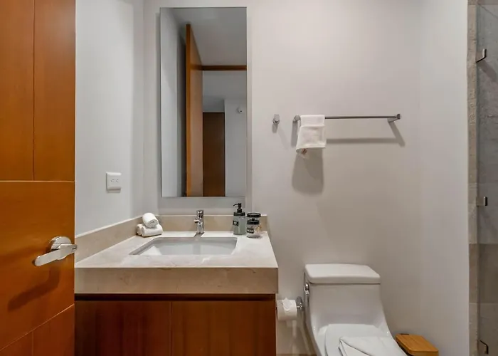 Hébergement de vacances Lux 2br With Jungle Views, Pool, Gym At Nhoa Tulum