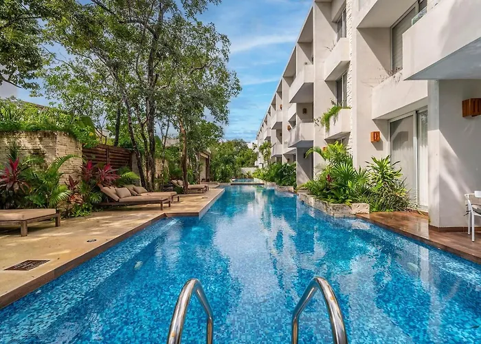 Lux 2br With Jungle Views, Pool, Gym At Nhoa Tulum