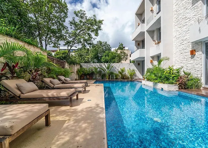 Lux 2br With Jungle Views, Pool, Gym At Nhoa Hébergement de vacances
